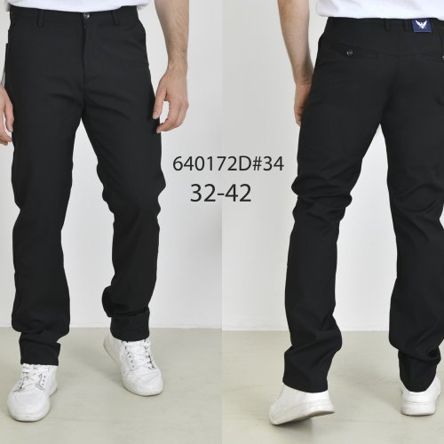 Брюки God Baron (32-42) 640172D black (деми) God Baron 640172D black