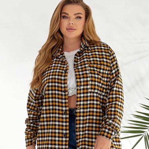 Рубашка BAT (46-56) 55-6 yellow (деми) BAT 55-6 yellow