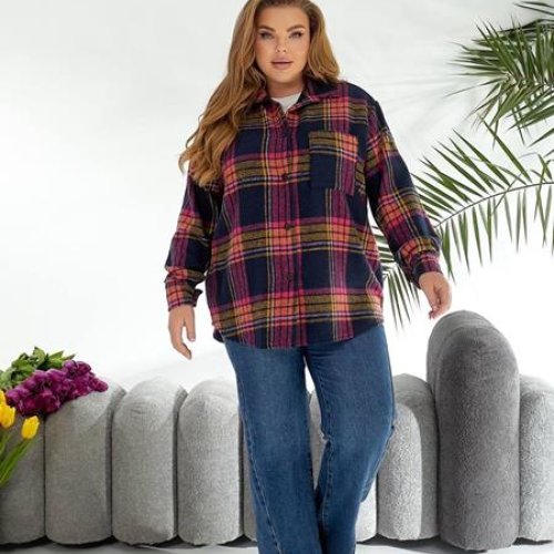 Рубашка BAT (46-56) 55-5 navy (деми) BAT 55-5 navy