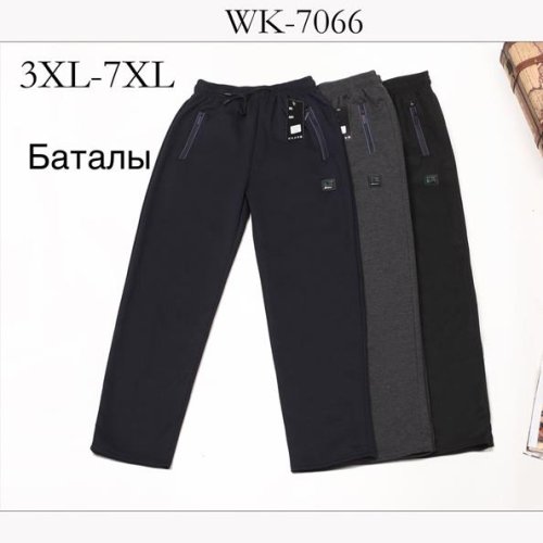 Штаны спорт Giang (3XL-7XL) 7066 navy (деми) Giang 7066 navy