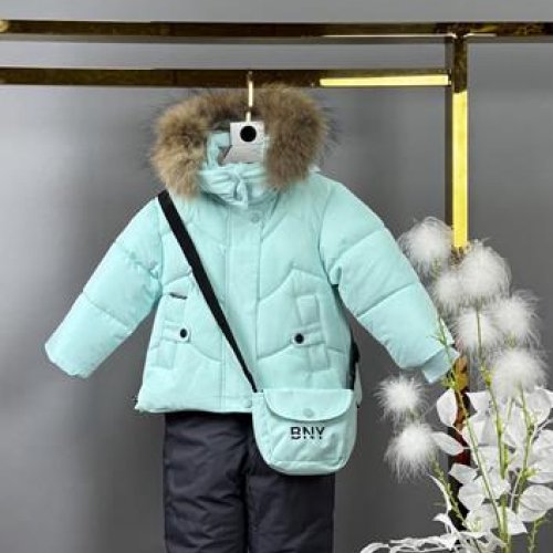 Комбинезон Delfinka (80-104) 3212 l.blue (зима) Delfinka 3212 l.blue