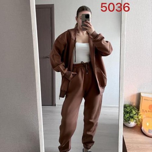 Костюм спорт FSN (52-58) 5036 brown (зима) FSN 5036 brown