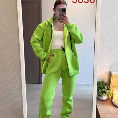 Костюм спорт FSN (52-58) 5036 l.green (зима) FSN 5036 l.green