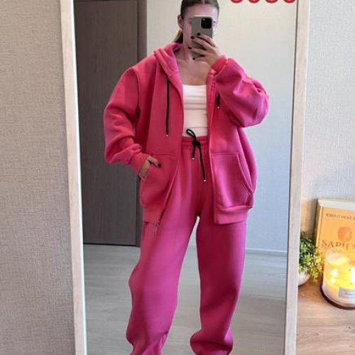 Костюм спорт FSN (52-58) 5036 pink (зима) FSN 5036 pink