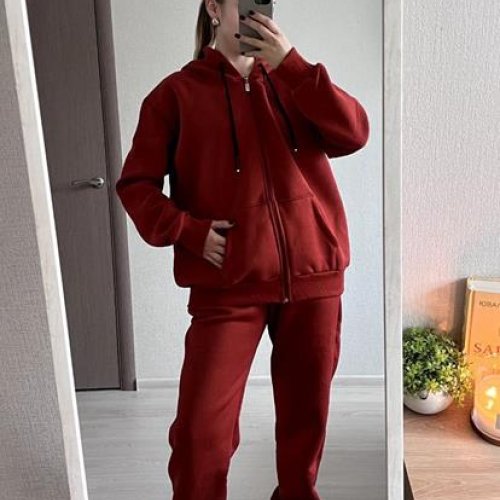 Костюм спорт FSN (52-58) 5036 red (зима) FSN 5036 red