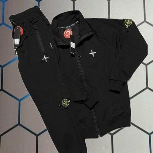 Костюм спорт Alex Clothes (S-2XL) 4888 black (деми) Alex Clothes 4888 black