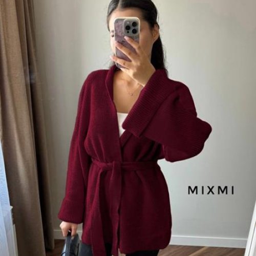 Кардиган Modnulya (48-52) 7557 wine (деми) Modnulya 7557 wine