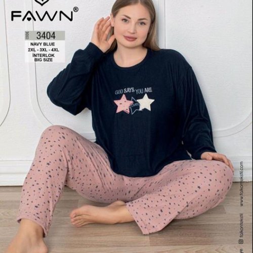 Пижама Romeo life (52-56) 3404 navy (деми) Romeo life 3404 navy