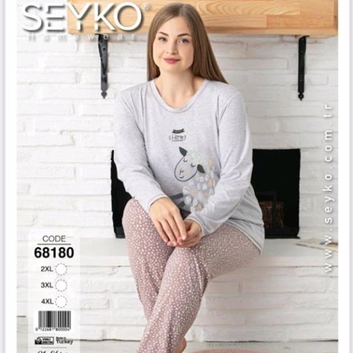 Пижама Romeo life (52-56) 68180 grey (деми) Romeo life 68180 grey