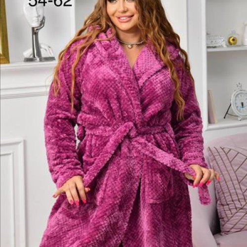 Халат Romeo life (54-62) 70081 purple (зима) Romeo life 70081 purple