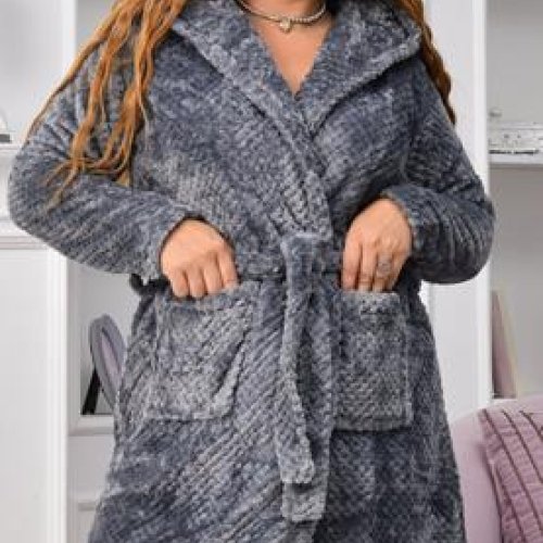 Халат Romeo life (58-66) 70095 grey (зима) Romeo life 70095 grey