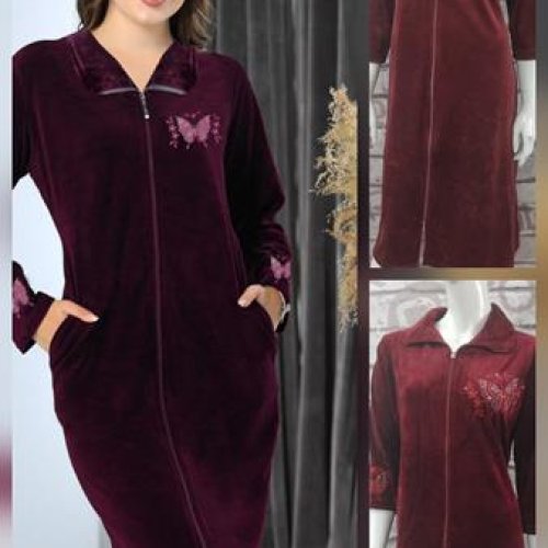Халат Romeo life (58-64) RL636 wine (деми) Romeo life RL636 wine