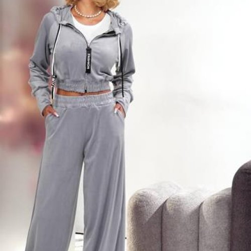 Костюм спорт Romeo life (44-50) RL637 grey (деми) Romeo life RL637 grey
