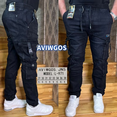 Джинсы God Baron (29-38) L-971 blue (деми) God Baron L-971 blue