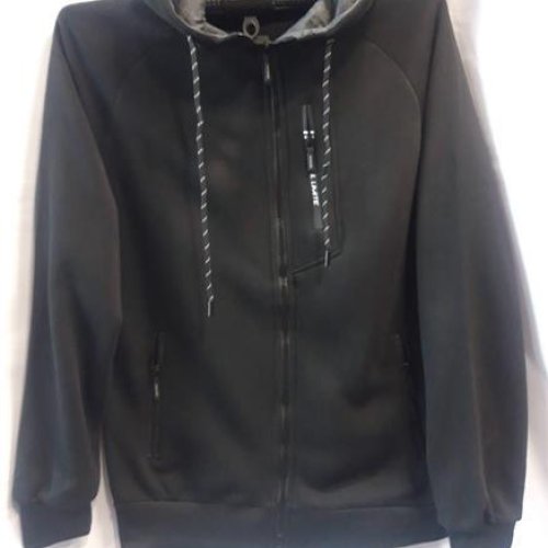 Кофта спорт Minh (M-3XL) 2331 black (зима) Minh 2331 black