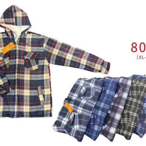 Рубашка Hoan (XL-5XL) 801 mix (зима) Hoan 801 mix