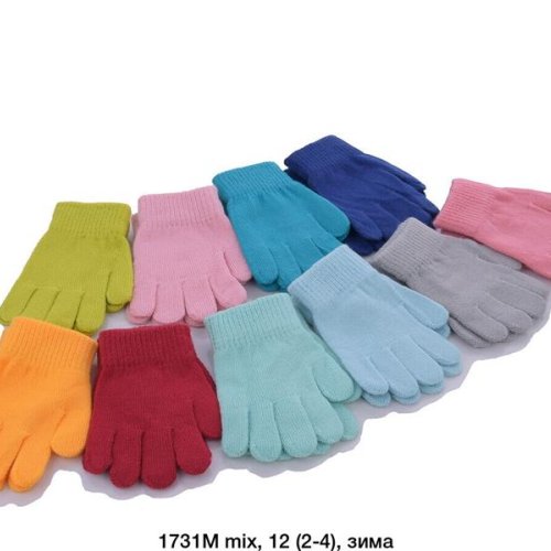 Перчатки Rubi (2-4) 1731M mix (зима) Rubi 1731M mix