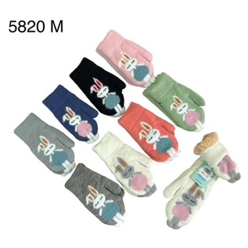 Варежки Rubi (4-6) 5820M mix (зима) Rubi 5820M mix