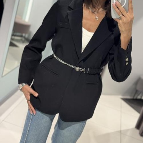 Пиджак Comod (M-L) 8829 black (деми) Comod 8829 black