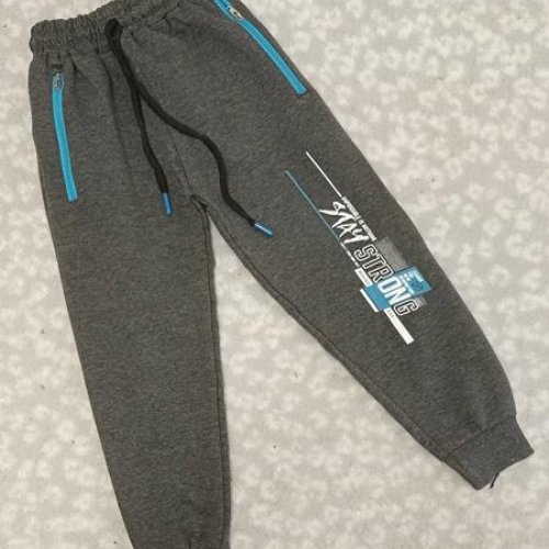 Штаны спорт Malibu2 (5-8) 6769 grey (зима) Malibu2 6769 grey