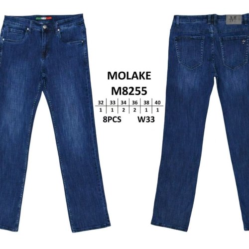 Джинсы God Baron (32-40) M8255 blue (деми) God Baron M8255 blue