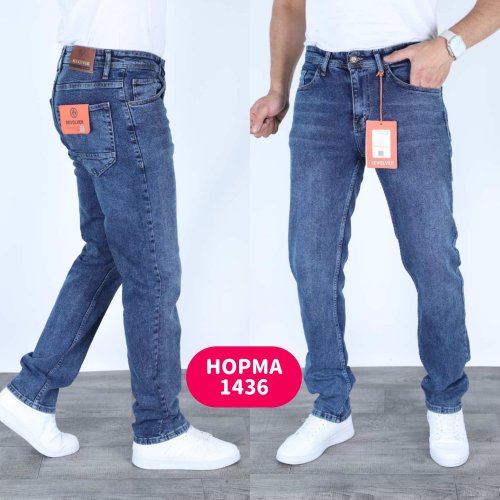 Джинсы God Baron (29-36) 1436 blue (деми) God Baron 1436 blue