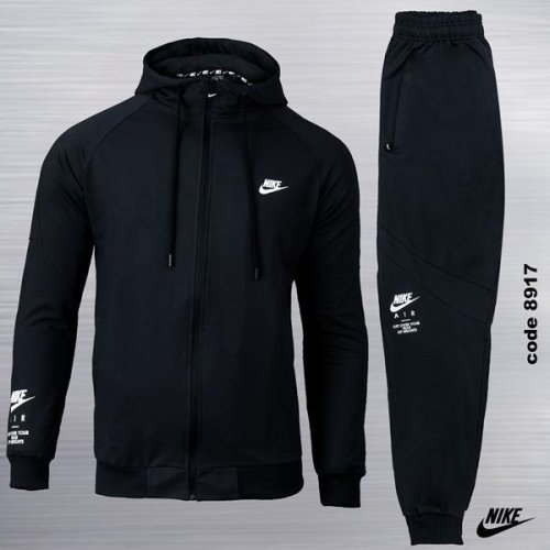 Костюм спорт AZT (S-2XL) 8917 black (деми) AZT 8917 black