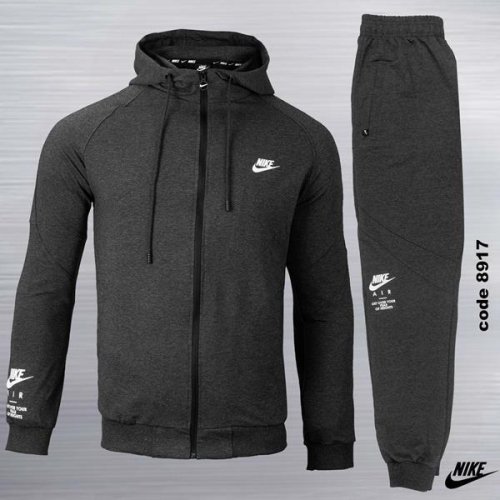 Костюм спорт AZT (S-2XL) 8917 d.grey (деми) AZT 8917 d.grey