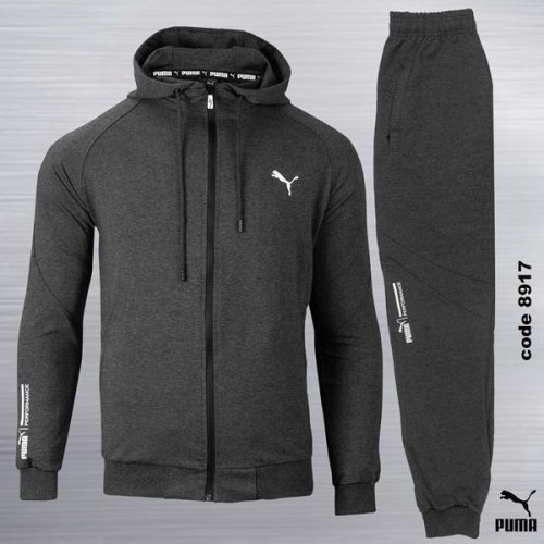 Костюм спорт AZT (S-2XL) 8917-1 d.grey (деми) AZT 8917-1 d.grey