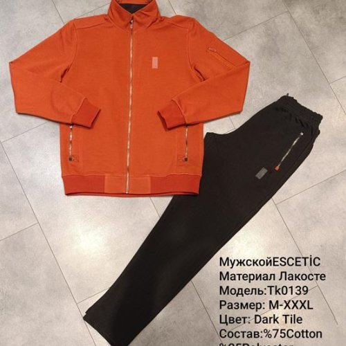 Костюм спорт AZT (M-3XL) TK0139 orange (деми) AZT TK0139 orange