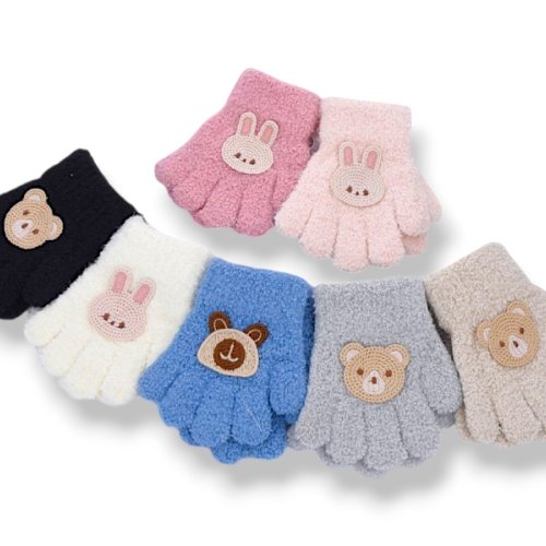 Перчатки КОРОЛЕВА (1-3) 5201 mix (зима) КОРОЛЕВА 5201 mix