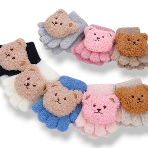 Перчатки КОРОЛЕВА (1-3) 5205 mix (зима) КОРОЛЕВА 5205 mix