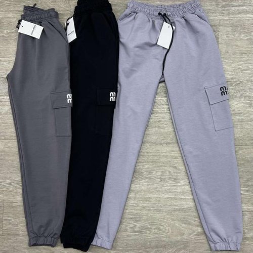 Штаны спорт MMZ (13-17) 294-3 grey (деми) MMZ 294-3 grey