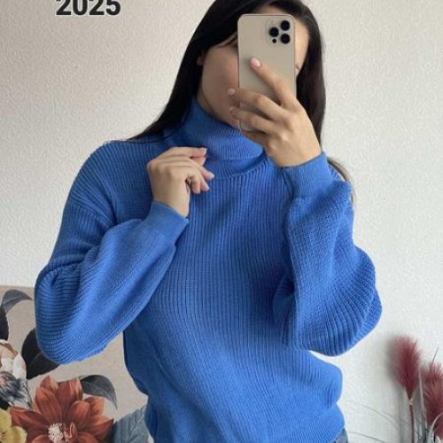 Свитер FSN (42-48) 2025 blue (зима) FSN 2025 blue