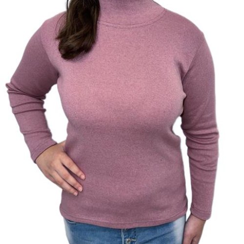 Гольф ALIA (S-3XL) 3119 lilac байка (зима) ALIA 3119 lilac байка