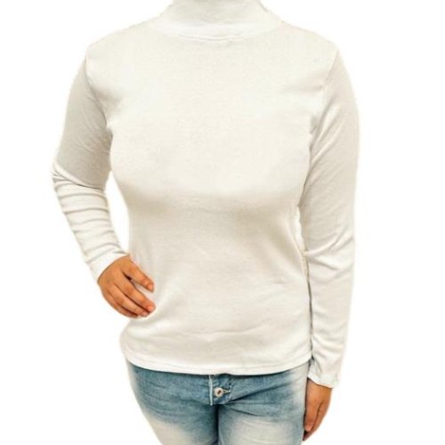 Гольф ALIA (S-3XL) 3129 milk байка (зима) ALIA 3129 milk байка