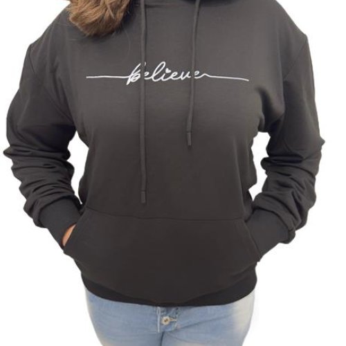 Худи ALIA (48-54) 3130 black (деми) ALIA 3130 black