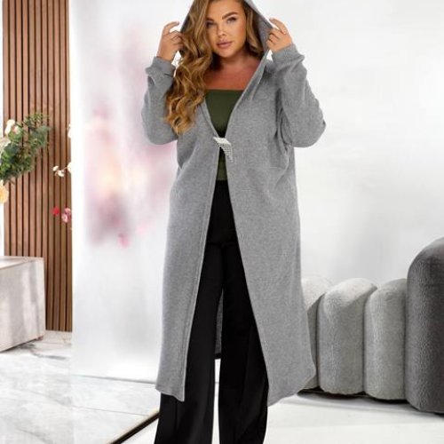 Кардиган BAT (48-60) 1925-1 grey (деми) BAT 1925-1 grey