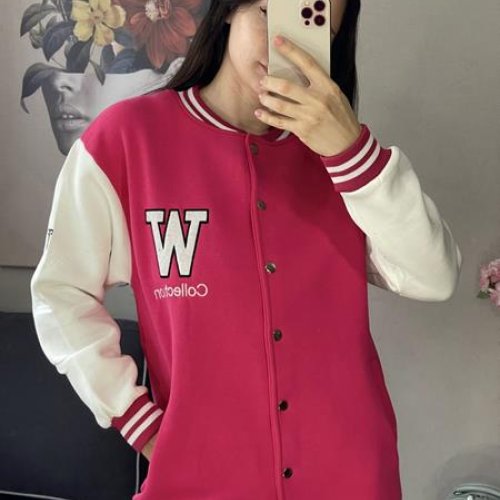 Куртка FSN (42-48) 2493 pink (деми) FSN 2493 pink