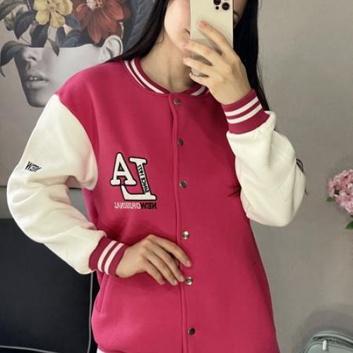 Куртка FSN (42-48) 2494 pink (деми) FSN 2494 pink