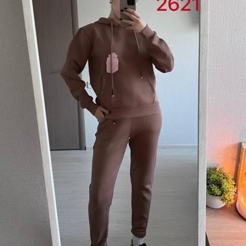 Костюм спорт FSN (46-52) 2621 brown (зима) FSN 2621 brown