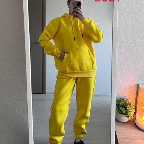 Костюм спорт FSN (46-52) 2621 yellow (зима) FSN 2621 yellow