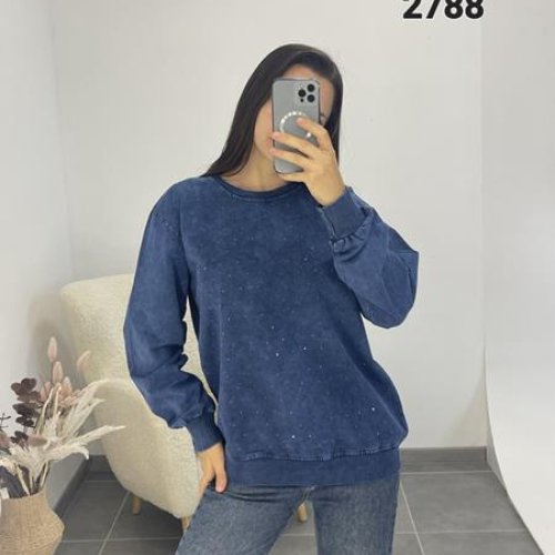 Свитер FSN (48-54) 2788 blue (деми) FSN 2788 blue