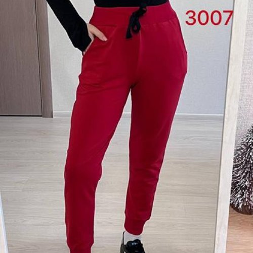 Штаны спорт FSN (48-50) 3007 red (деми) FSN 3007 red