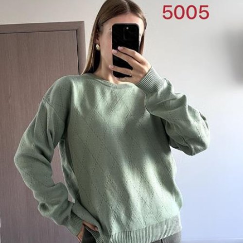Свитер FSN (46-50) 5005 green (деми) FSN 5005 green