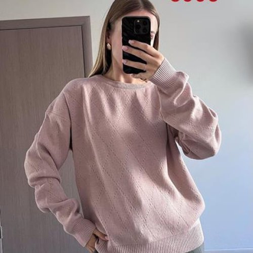 Свитер FSN (46-50) 5005 pink (деми) FSN 5005 pink