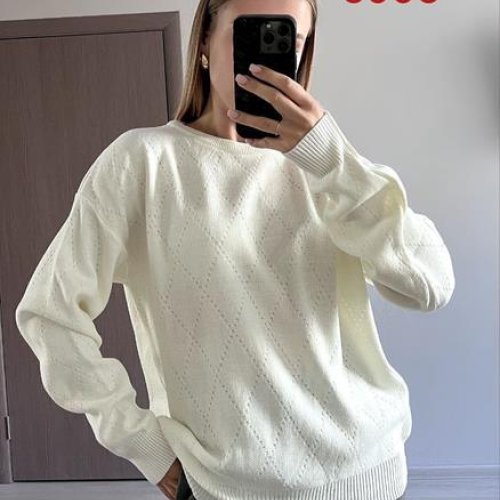 Свитер FSN (46-50) 5005 white (деми) FSN 5005 white