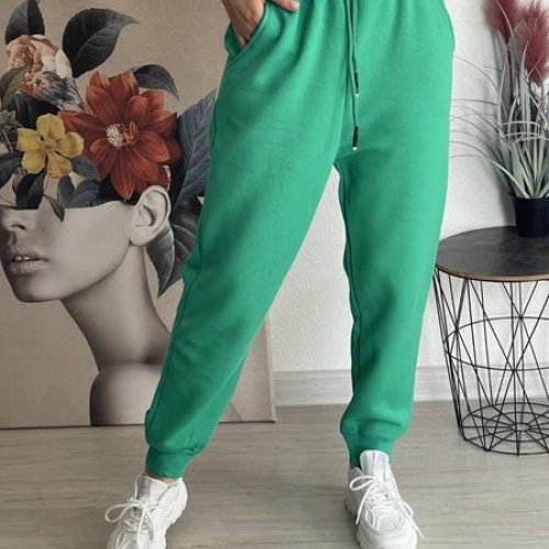 Штаны спорт FSN (48-54) 6212 l.green (зима) FSN 6212 l.green