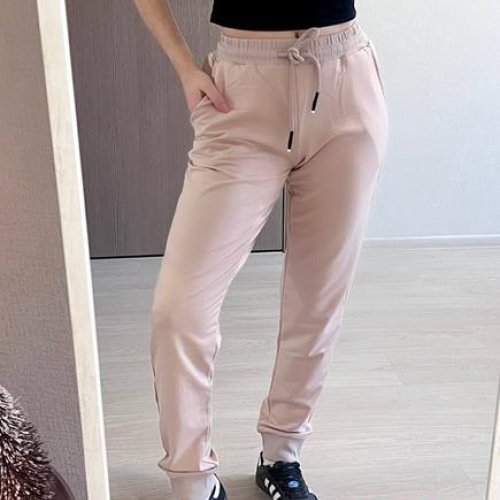 Штаны спорт FSN (42-48) 6240 beige (деми) FSN 6240 beige