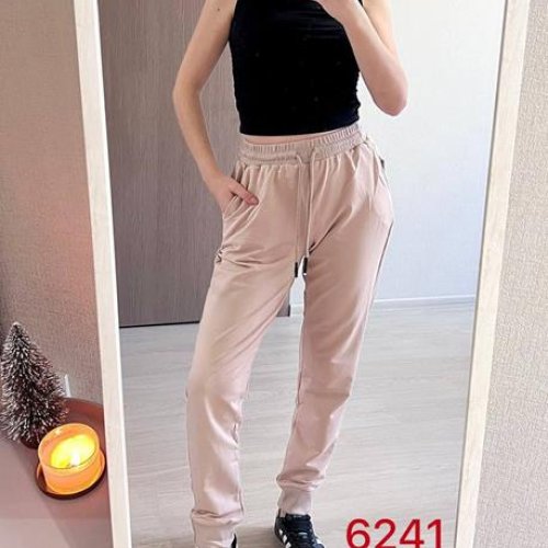 Штаны спорт FSN (44-50) 6241 beige (деми) FSN 6241 beige